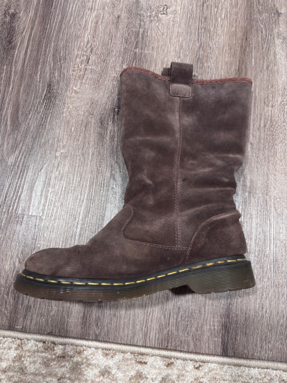 Doc Martens Jenny Pull-on Suede Boot - Picture 4 of 16
